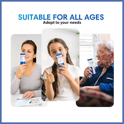 BreatheEase™ – Instant Relief, Anywhere | Silent & Portable Nebulizer (Copy)