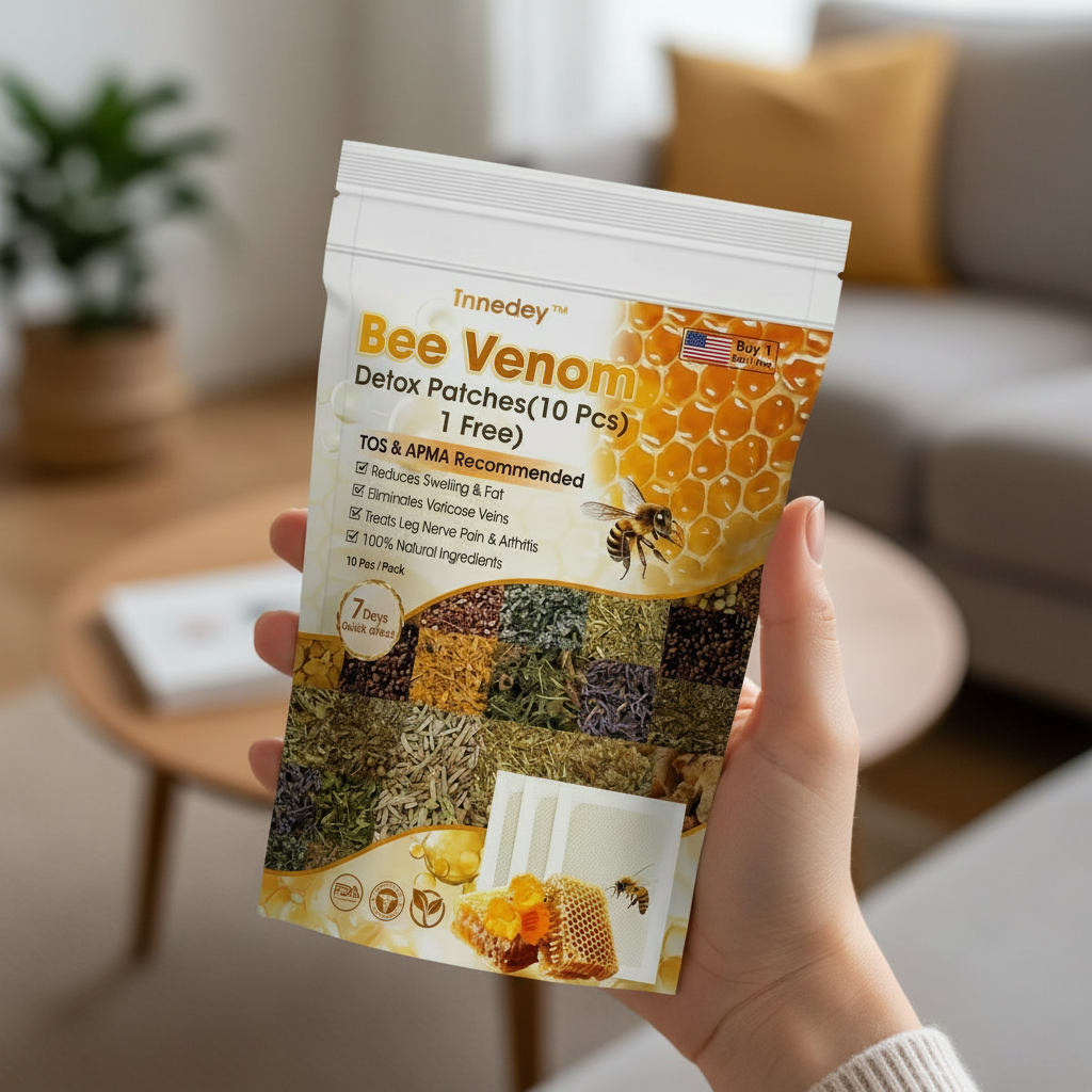 Bee Venom Detox Patches(10 Pcs)(Buy 1 Get 1 Free)