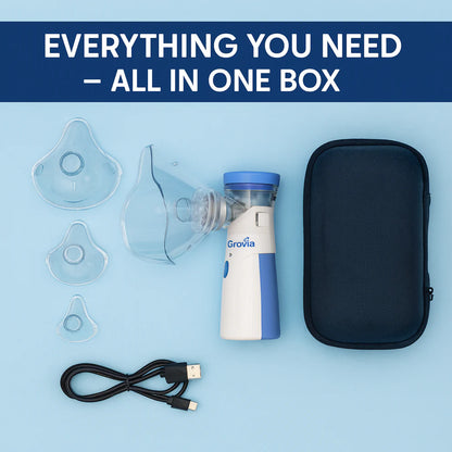 BreatheEase™ – Instant Relief, Anywhere | Silent & Portable Nebulizer (Copy)