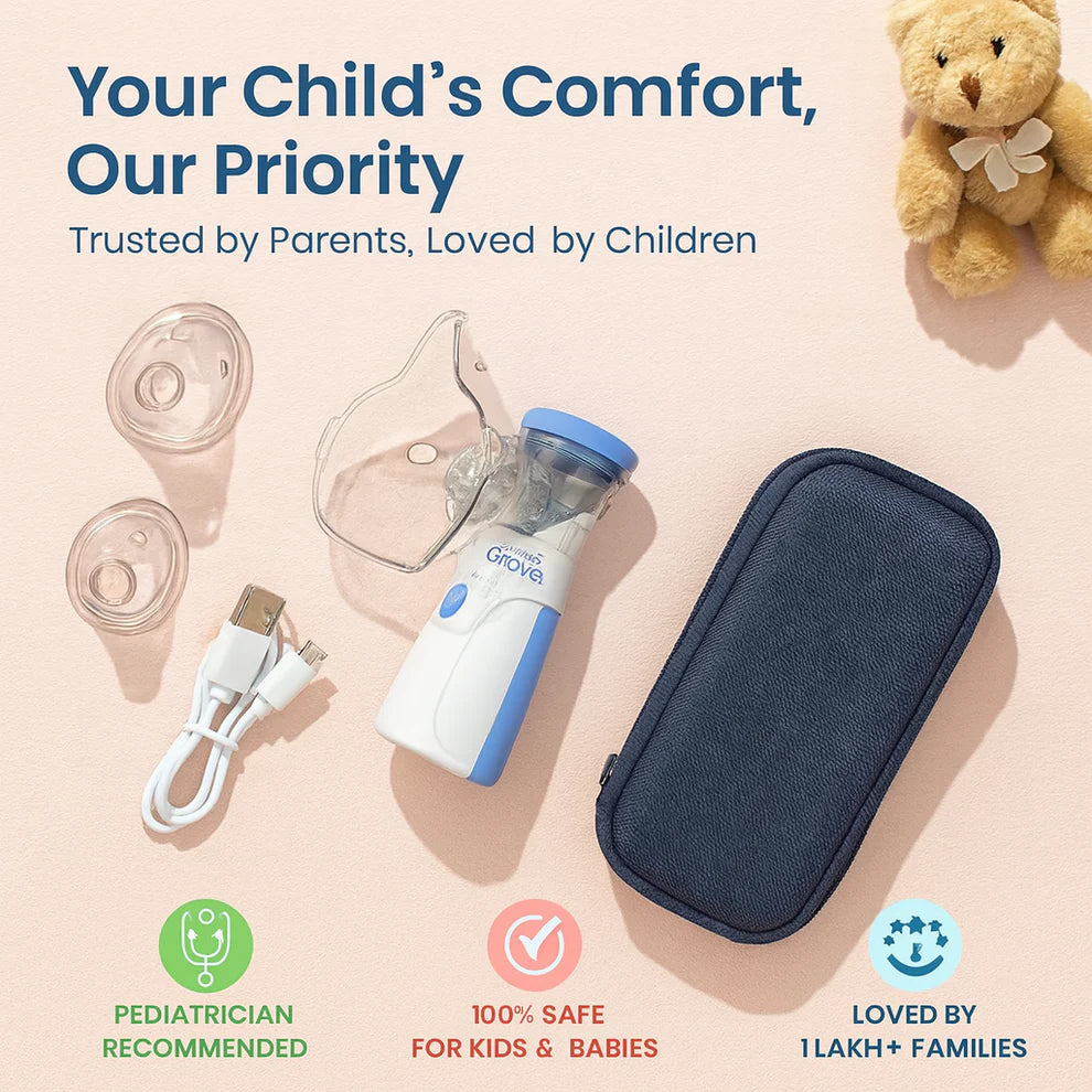 BreatheEase™ – Instant Relief, Anywhere | Silent & Portable Nebulizer (Copy)