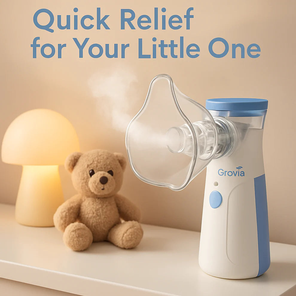 BreatheEase™ – Instant Relief, Anywhere | Silent & Portable Nebulizer (Copy)