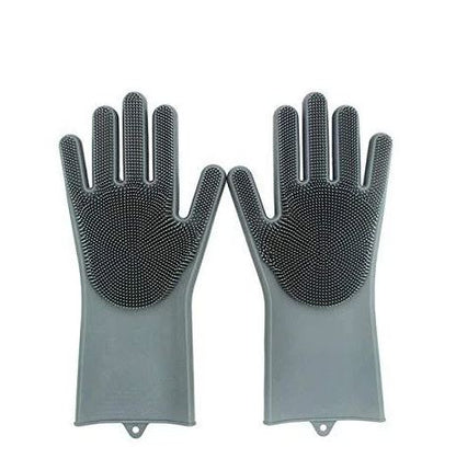 Reusable Silicone Cleaning Gloves