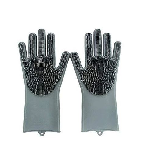 Reusable Silicone Cleaning Gloves