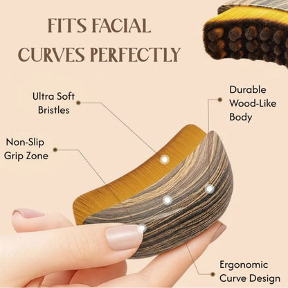 Face contour brush