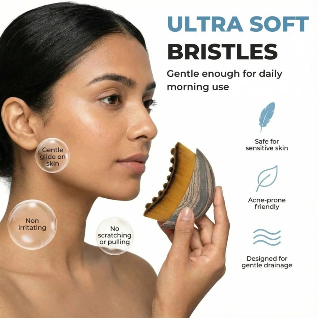 Face contour brush