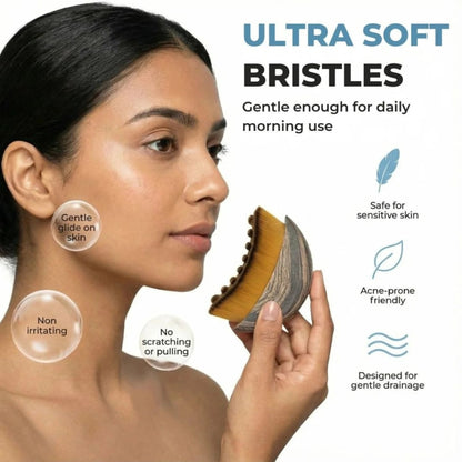 Face contour brush