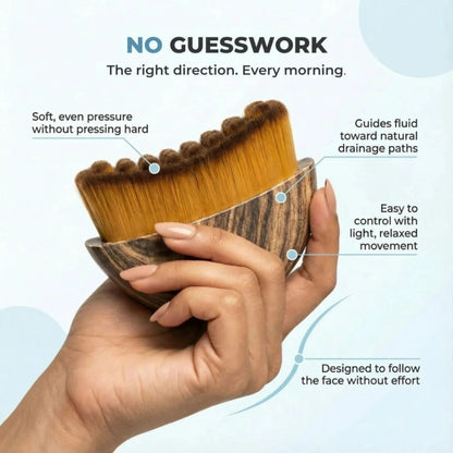 Face contour brush