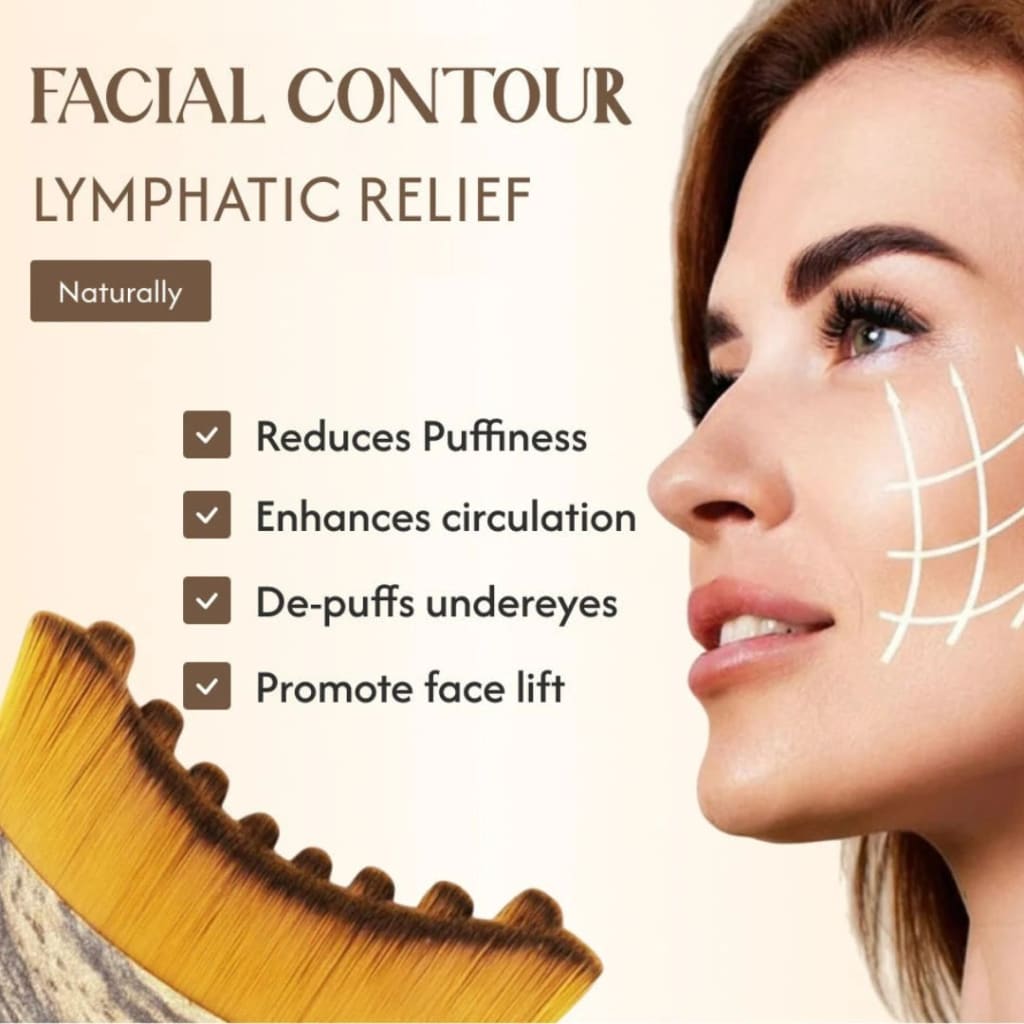 Face contour brush