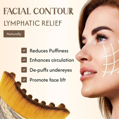 Face contour brush