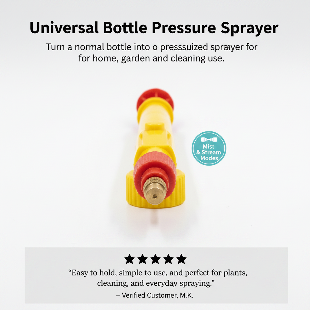 Universal Bottle Pressure Sprayer