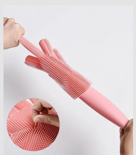 Reusable Silicone Cleaning Gloves