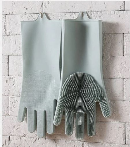 Reusable Silicone Cleaning Gloves